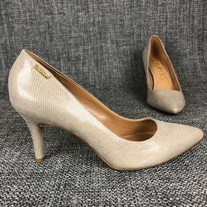 Calvin Klein Nude Pumps
